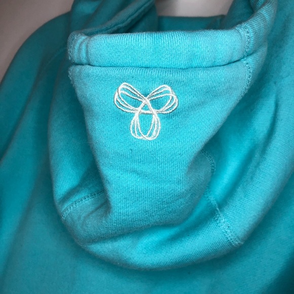 Aritzia TNA Zip-Up Hoodie | Aqua Size XS - Picture 3 of 13